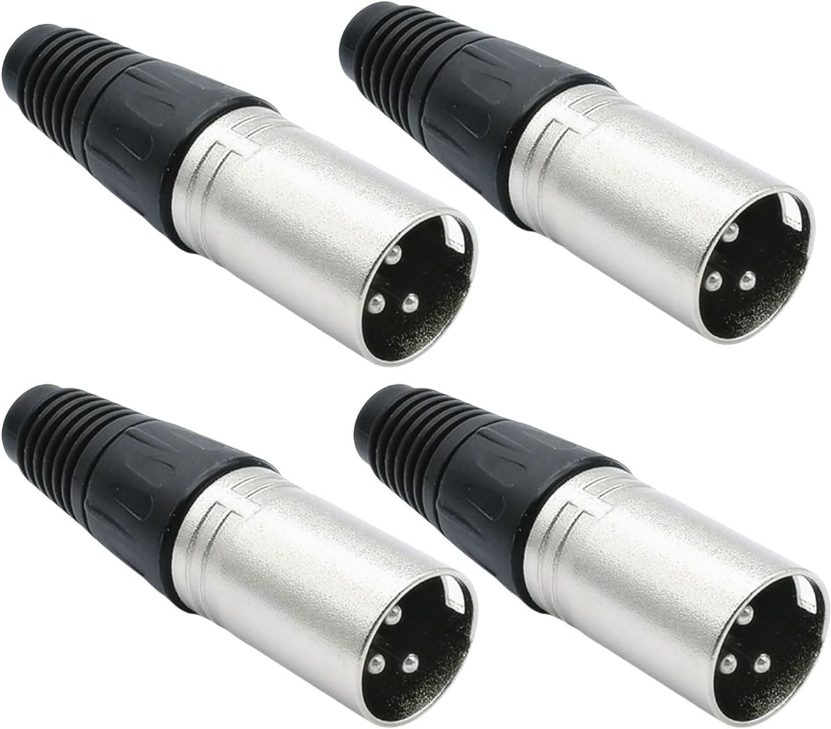 4PCS 3Pin Battery Charger Port Plug Connector...