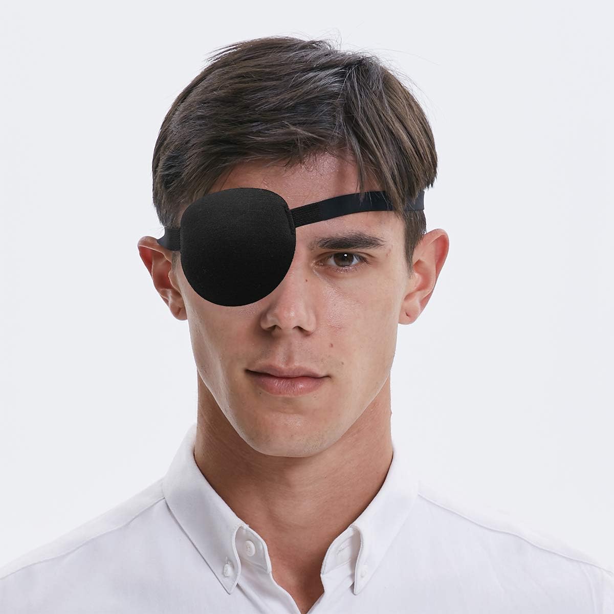 Buy FCAROLYN 3D Eye Patch for Adult and Kid Adjustable Eye Patch (Black