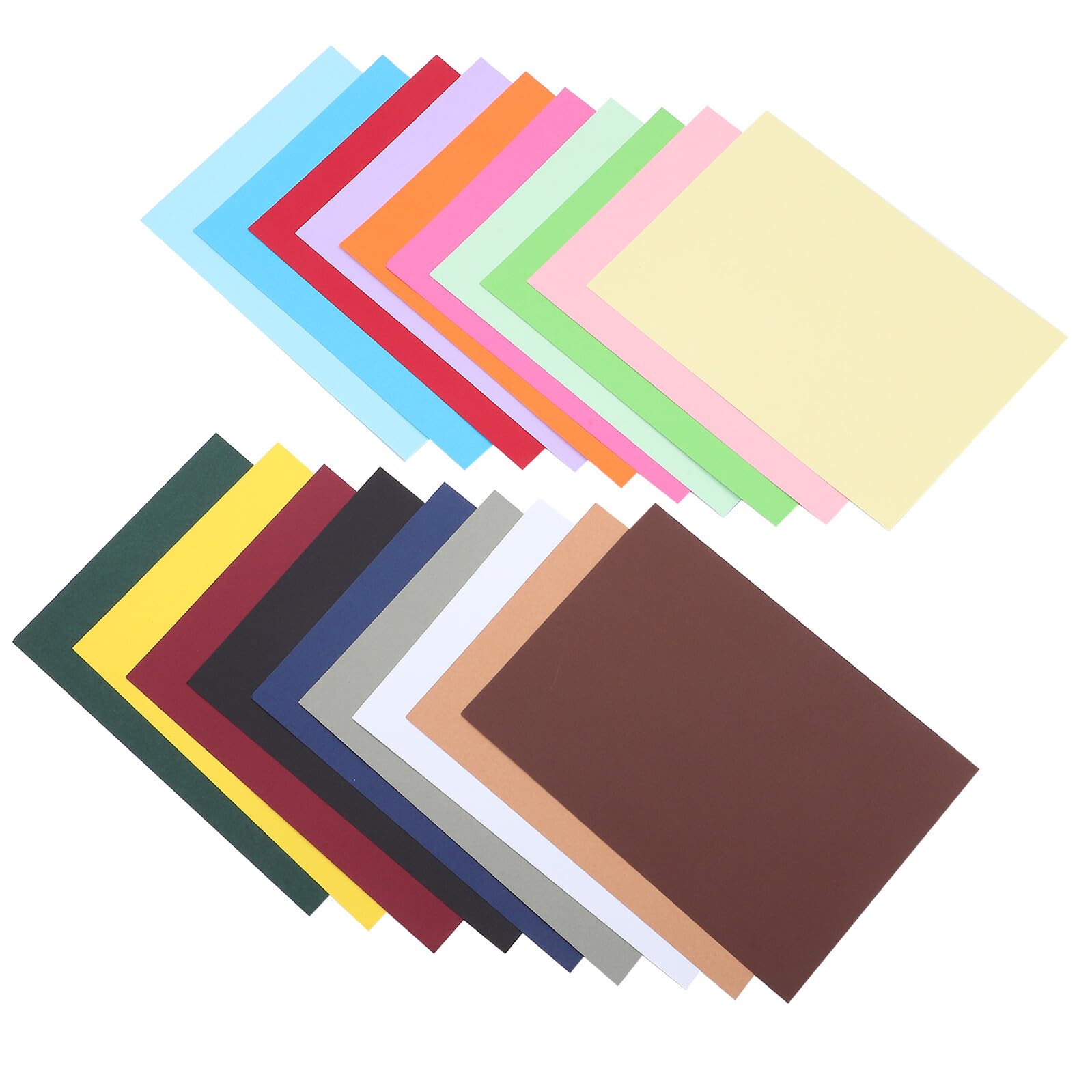 Homoyoyo 100fogli Carta Bianca per Origami Stampare e Lavori Fai da Te Kit di Carta per Cartoncini Materiali per Artigianato e Scrapbooking Adatto per Hobby e Decorazioni di Feste