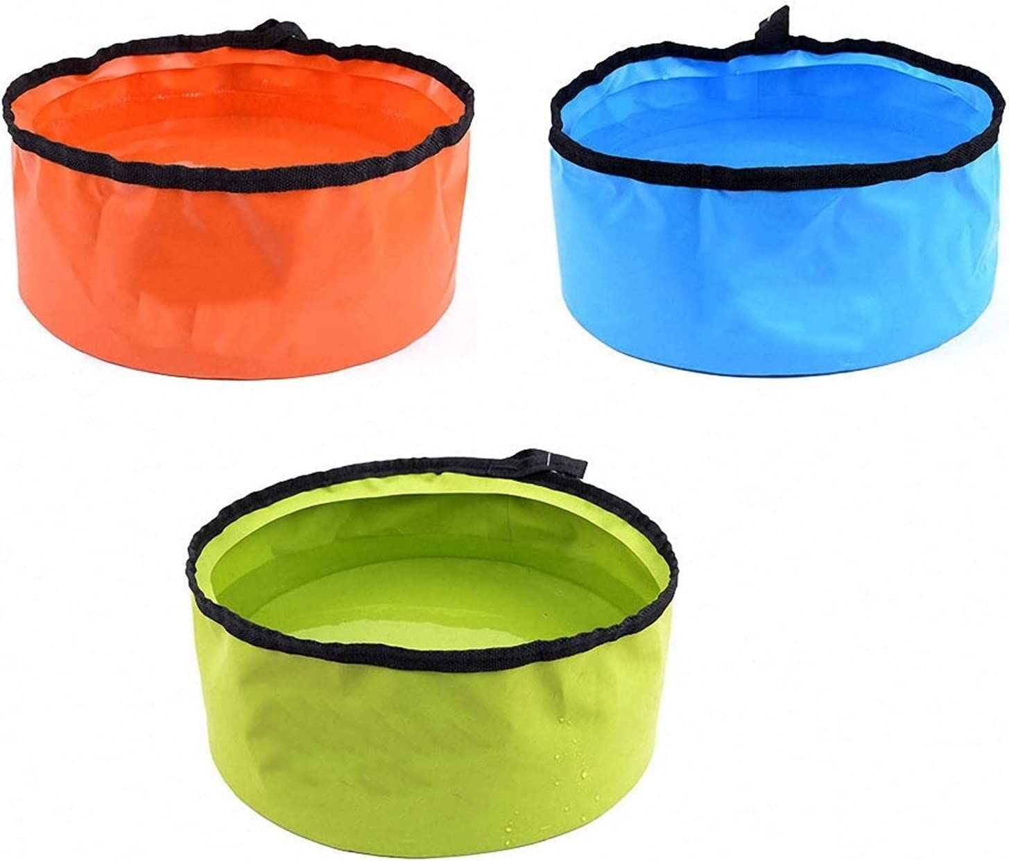 Récipient de stockage d'eau pliable – Seau portable ultra léger de 5 L pour randonnée, camping, lavabo, design pliable pour un transport et un rangement faciles