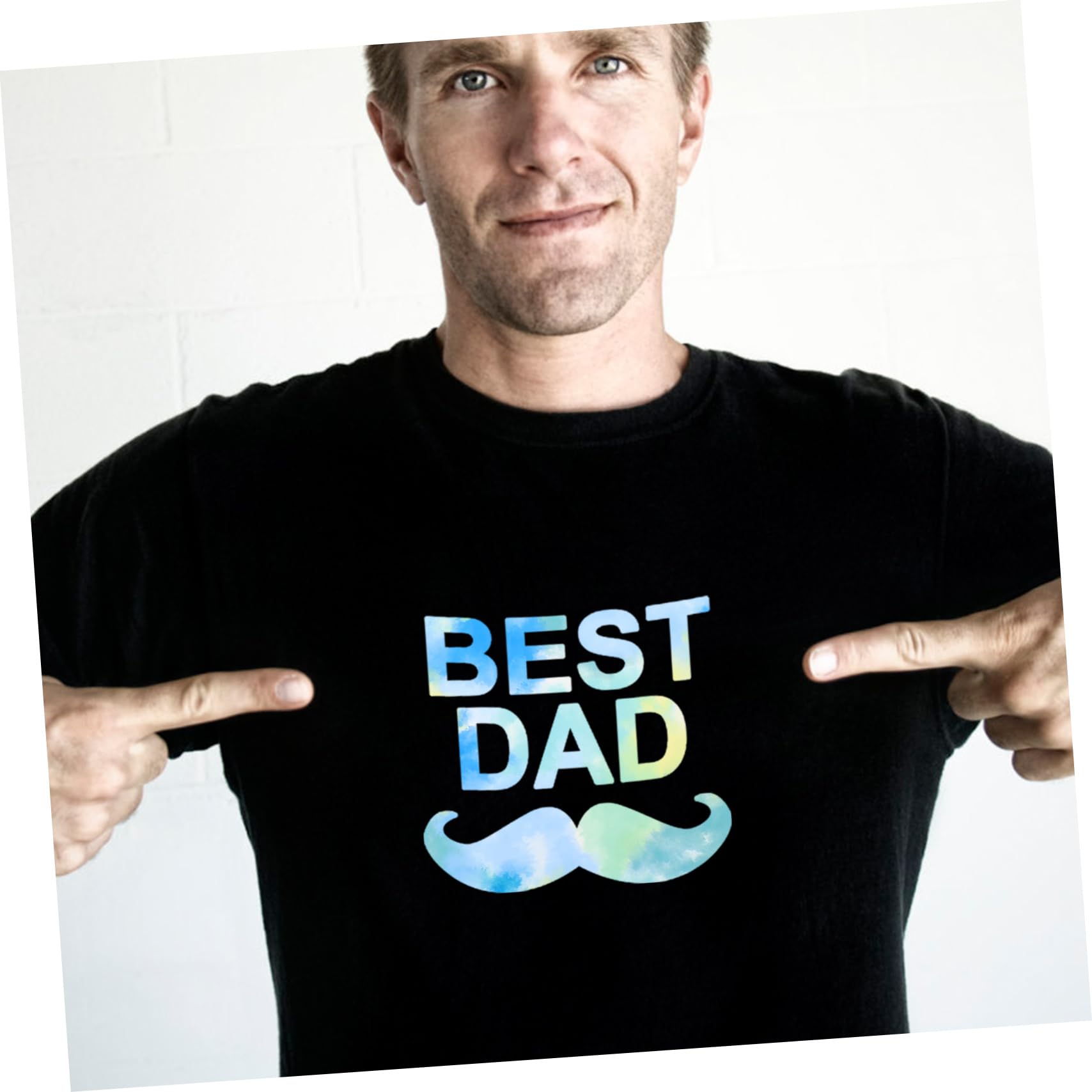 HOMSFOU 2 Sätze Teiliges Tie Dye Heat Transfer Vinyl Langlebige Bügelfolie Für Diy Shirts Vielseitig Verwendbar Für Textilien Sichere Und Praktische Plotterfolie Für Kreative 7 Stück * 2