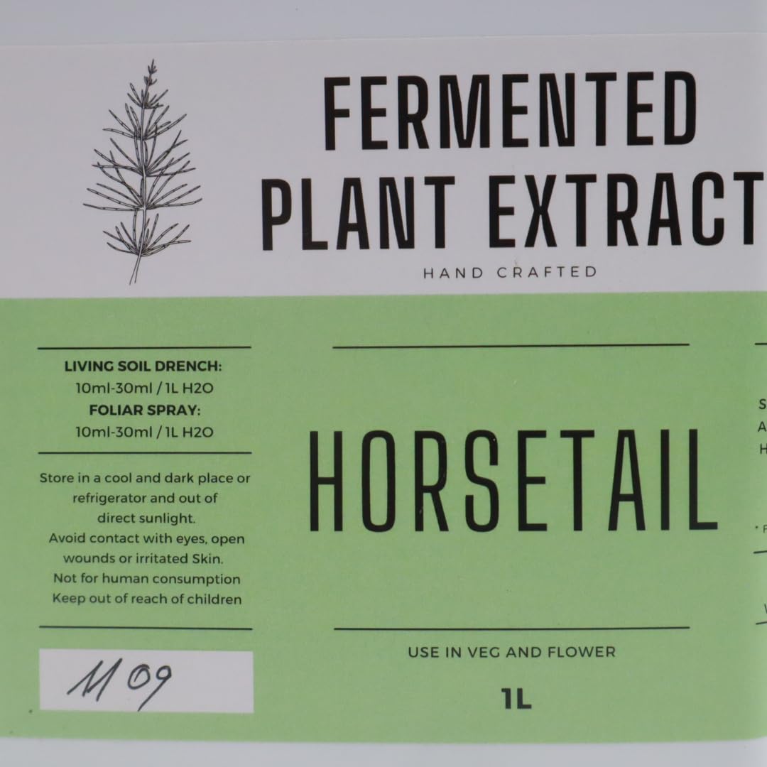 FPE HorseTAIL 1 l – fermentowany ekstrakt ze skrzypu polnego do konopi w fazie wzrostu – wspomaga wzrost i poprawia ogólne zdrowie roślin
