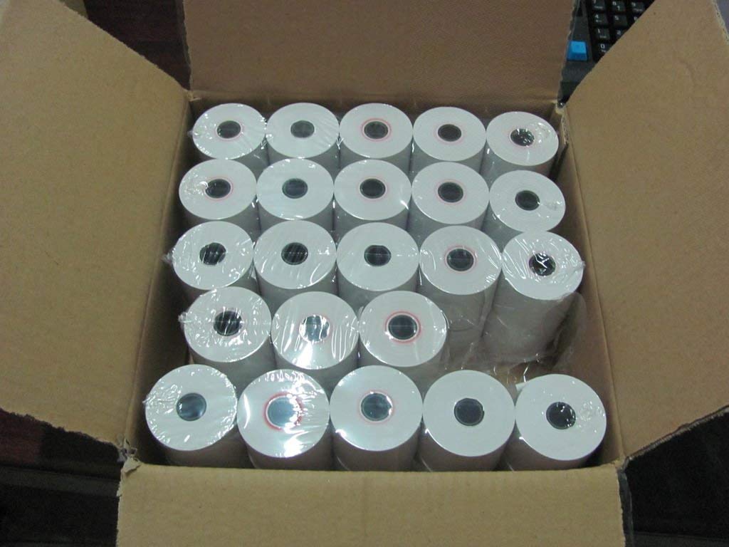 NO 79mm x 65mm Diameter Thermal Paper Roll (Pack of 50 Rolls)