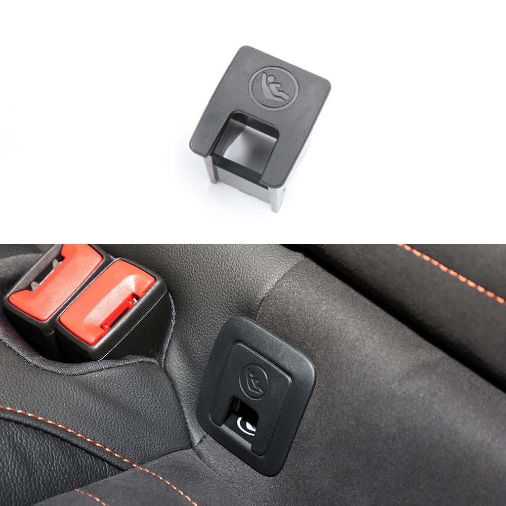 Rear Child Seat Buckle ISOFIX Cover Child Seat Safety Clip 3GD887187 3GD887233 for VW Magotan B8 2017-2025 (Holder)