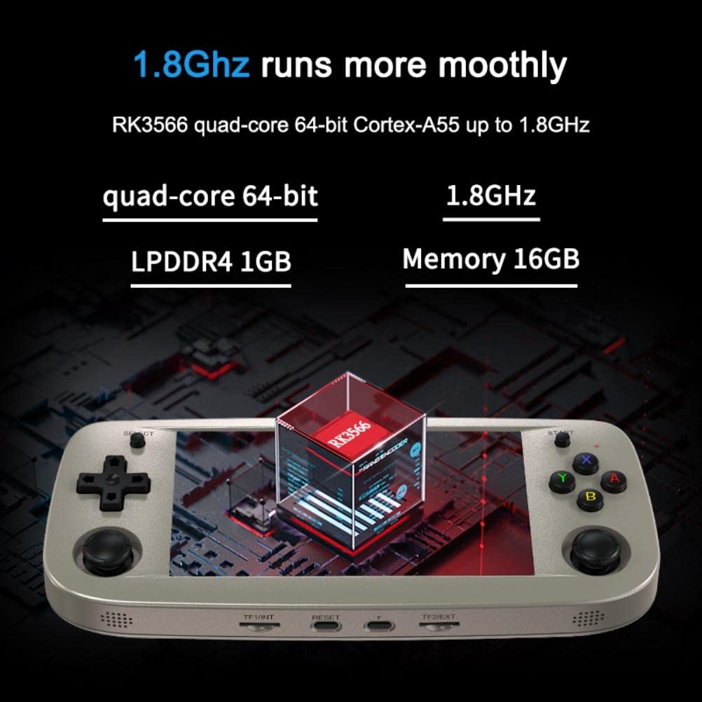 RG503 Handheld Game Console for Kids Adults, 64G/128G TF Card