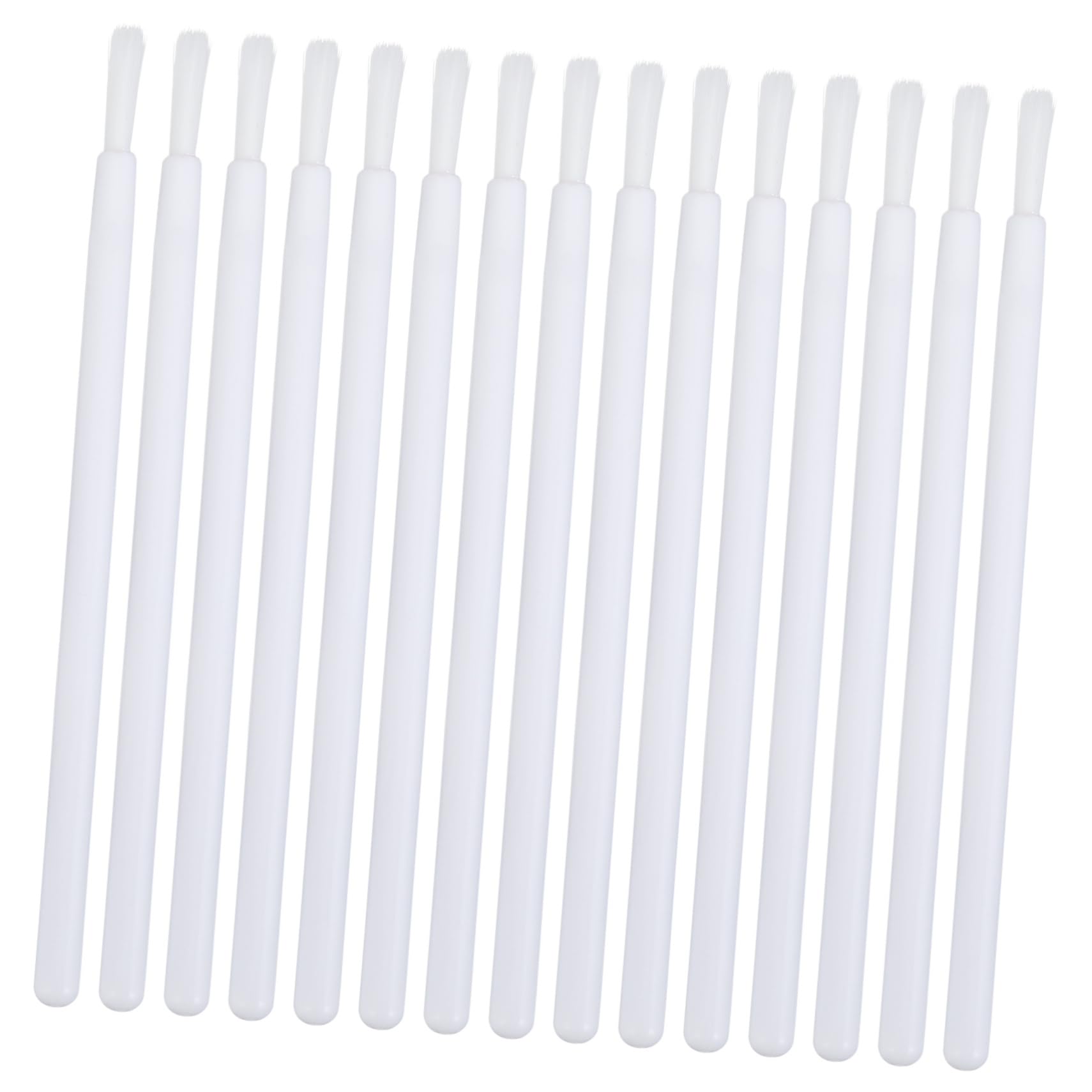 NOLITOY Nylon Lip Brush 100pcs Lipstick Applicators Retractable Lip Wand Makeup Beauty Tools