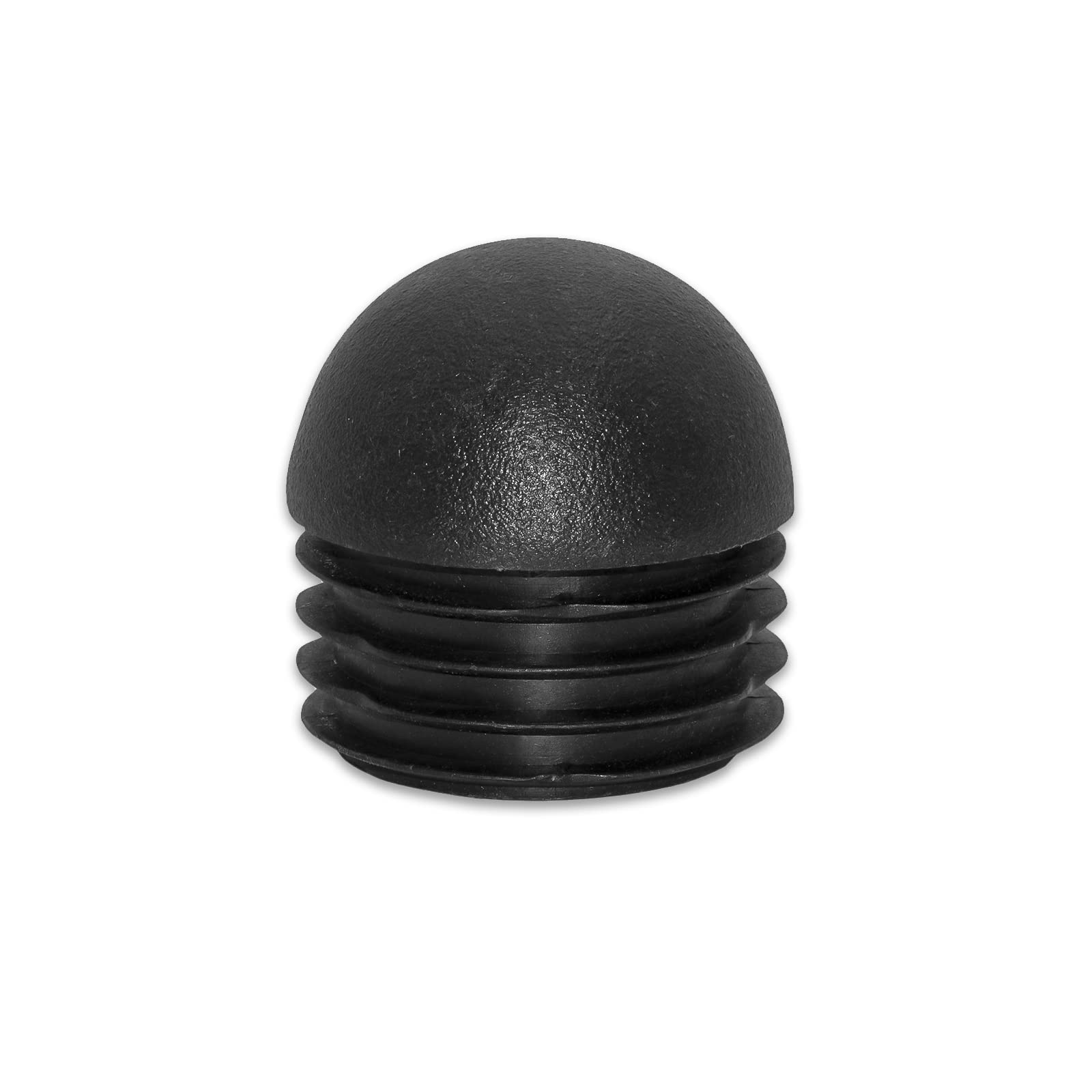 Flyshop 16 Stück schwarz Kunststoff Kappe rund Einsatz Möbelgleiter für Tische und Stühle, 76 mm, 3"