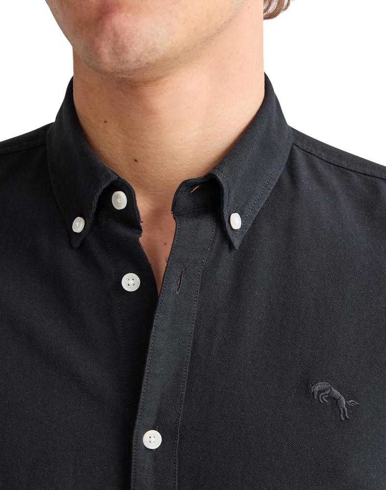 Wrangler - Camisa Hombre - Corte Regular - Oxford Shirt - Indigo Oxford