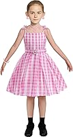Vista 2 de Disfraz rosa para niñas pequeñas, vestido de muñeca de película para Halloween