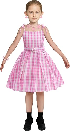 Miniatura 2 de Disfraz rosa para niñas pequeñas, vestido de muñeca de película para Halloween