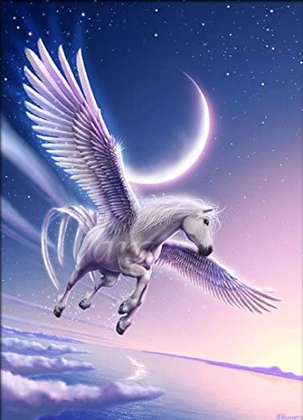 Amazon.co.jp: LCXEGO 3D ユニコーン画像 ホログラフィックポスター