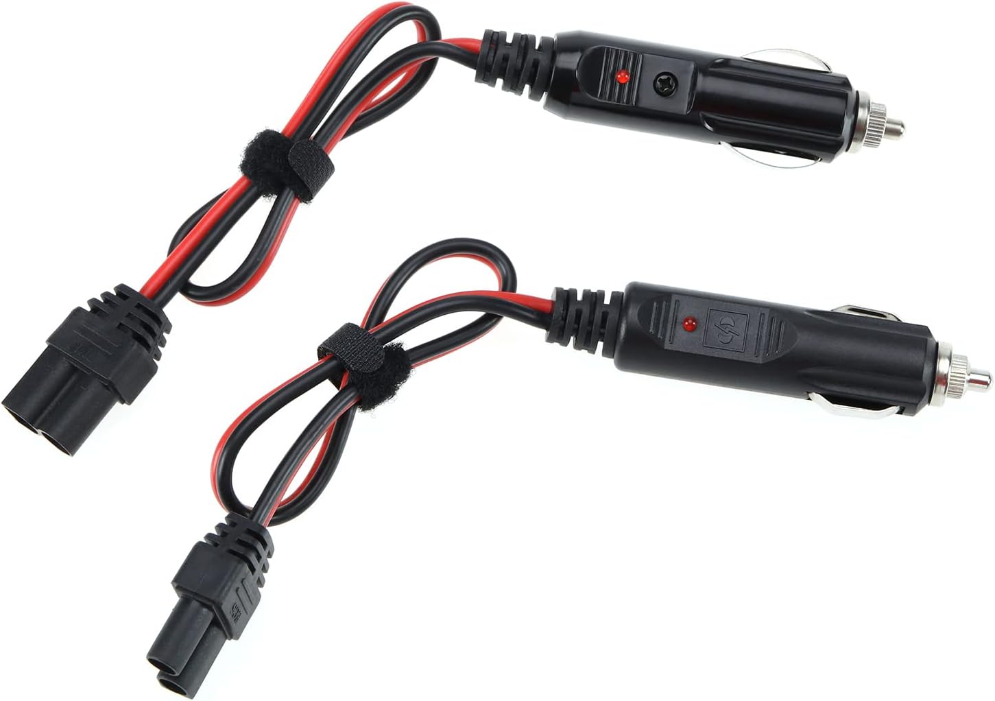 Be In Your Mind 2Pcs 14AWG Cigarette Lighter Plug to EC5 Car Cigarette