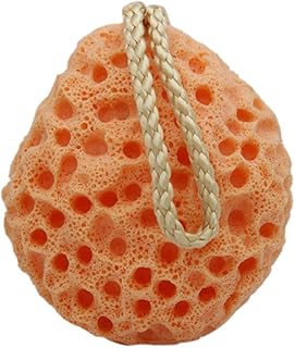 Cabilock Esponja Bucha Esponja De Banho Natural Esponja Konjac Esponja de Banho Esponja de Bucha de Ultra para Banheira E Chuveiro (Laranja) Esponja Natural Esponja Konjac Esponjas De Banho