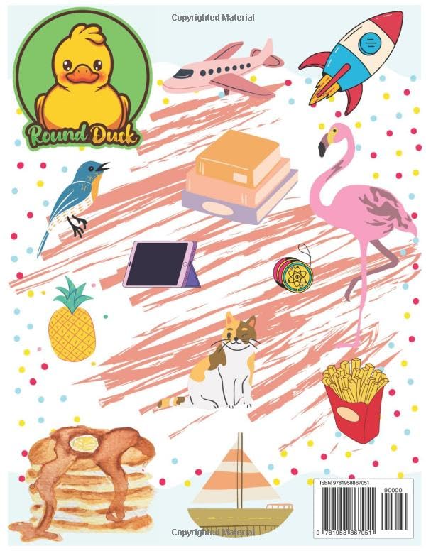 Word Search for Kids Ages 6-8 Vol1 by Round Duck: 120 Word Search Games for Kids Ages 6, 7, 8, Years Old 1st Grade, 2nd Grade Learn the Alphabet, Improve Spelling, Vocabulary, and Reading Skills - Image 2