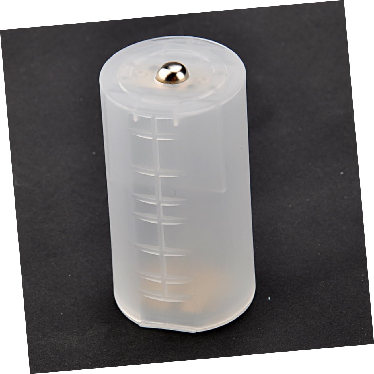 OSALADI 24pièces Adaptateurs De Batterie AA à d Transparent Convertisseur Pratique pour Électroniques Et Situations d Urgence