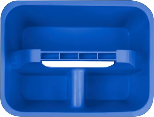 Miniatura 6 de Storex Mini organizador de aula multiusos con asa, azul, paquete de 12 (01062U12C)