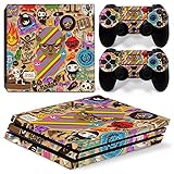 ★ [Servicio postventa de confianza]: Para los problemas de piel de PS4 Pro que se encuentran en el uso, puede obtener una respuesta de 24 horas y una solución de servicio al cliente. Muchos más accesorios de juegos y diseños de pegatinas en nuestra tienda, ¡Bienvenido a nuestra tienda!