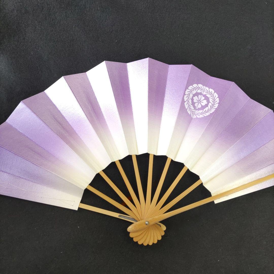 Amazon.co.jp: 舞扇 (69) 藤間流白紋入 扇子 約29cm 舞台