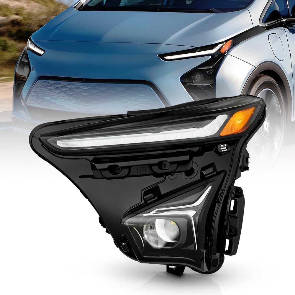 KEEKPO - Compatible with 2022-2023 Chevy Bolt EUV Full LED Projector Headlight Headlamp Replacement Left Driver Side