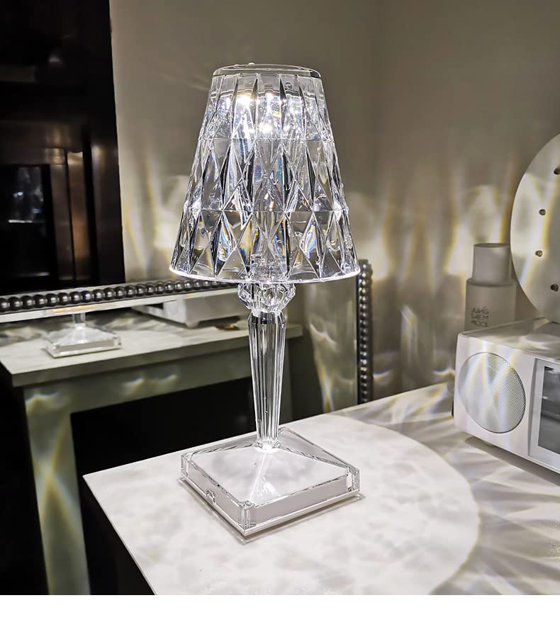 クリスタルアクルクス照明おしゃれ卓上