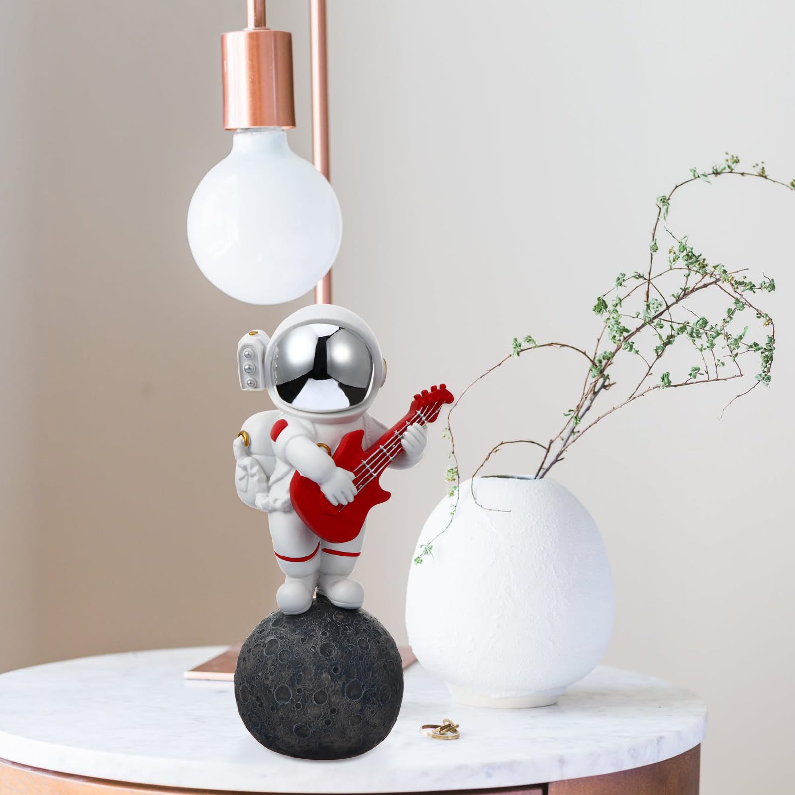 Adorno Astronauta de Resina para Escritorio, Decoración Interior Exterior