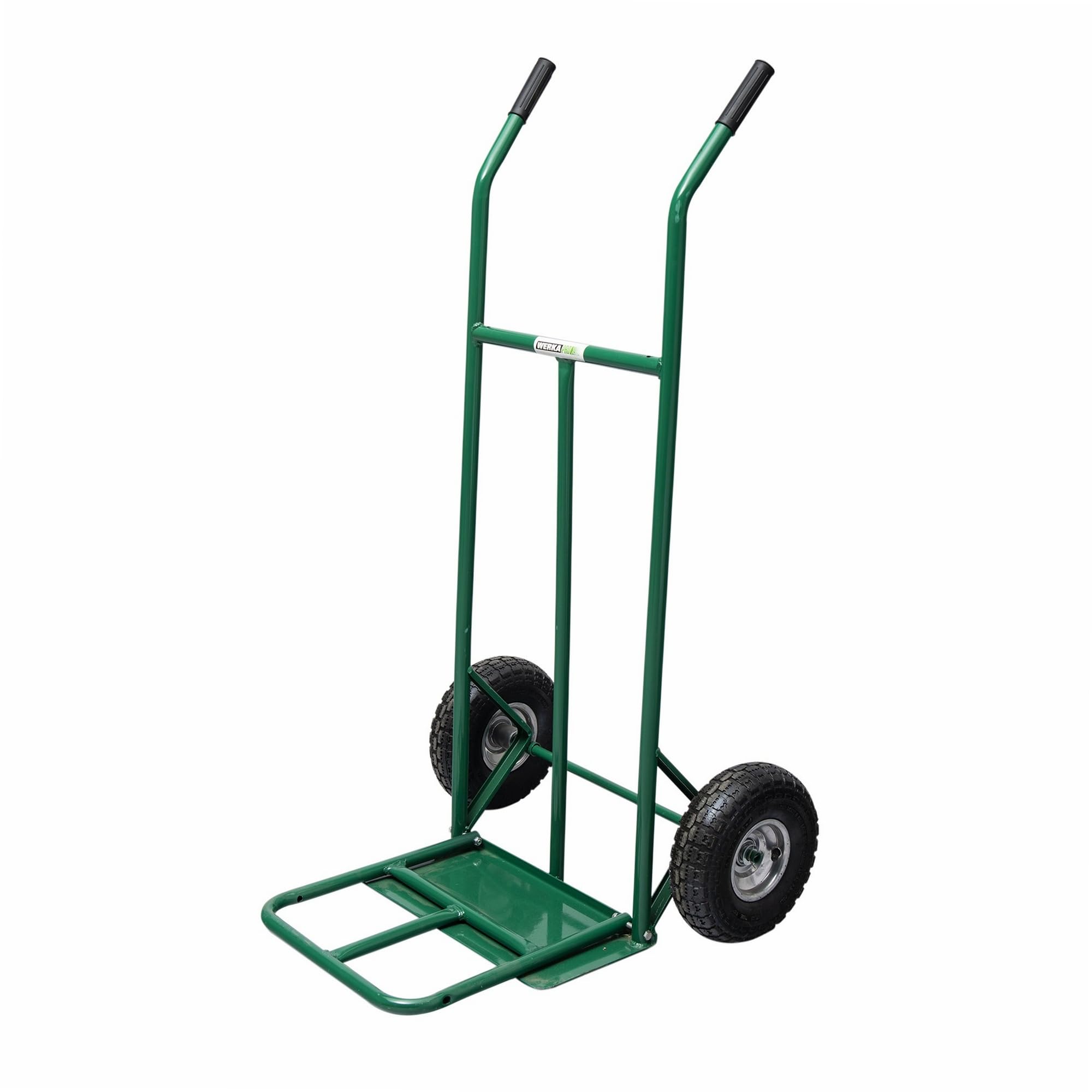 WERKA PRO Chariot Diable pour bûches avec Roues gonflables