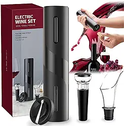 Abridor De Garrafa Automático Onyon Saca Rolhas Elétrico