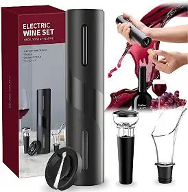Abridor De Garrafa Automático Onyon Saca Rolhas Elétrico