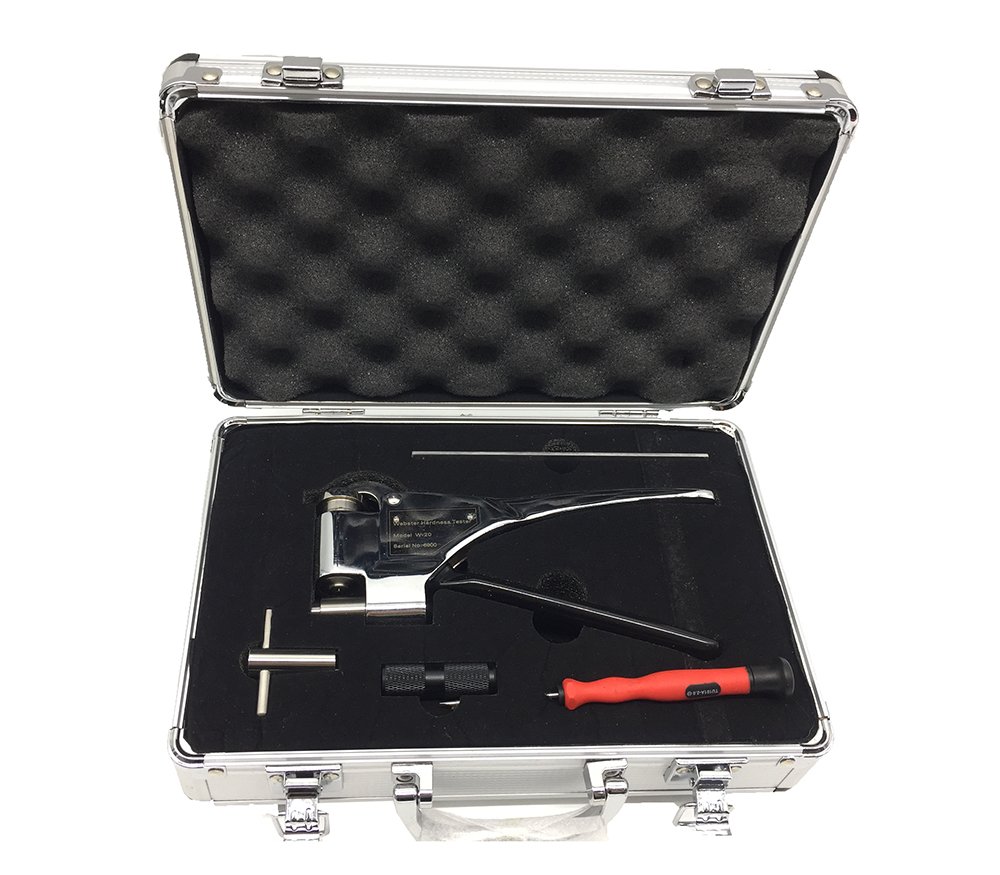 Webster Hardness Tester for Aluminum Alloy with Measuring Scope 0 to 20HW Specimen Dimension Thickness 0.4 to 6mm