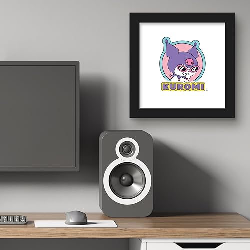 Miniatura 9 de Trends International Gallery Pops Sanrio Kuromi - Lienzo decorativo para pared, 12.00 x 12.00 pulgadas, lienzo estirado