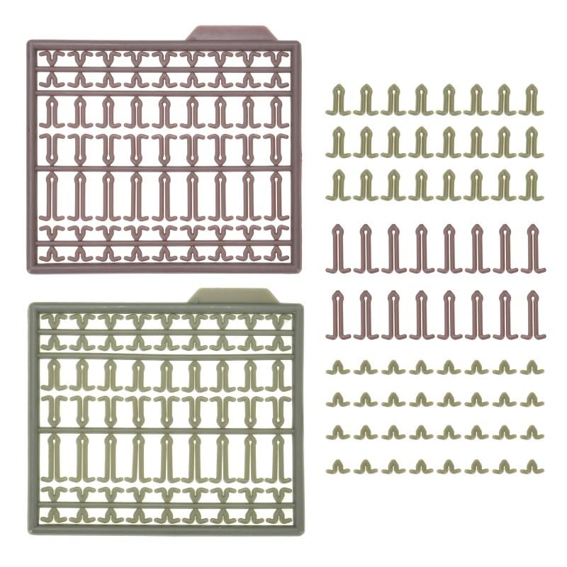 20 piezas Accesorios para Pesca de Carpa en 2 colores