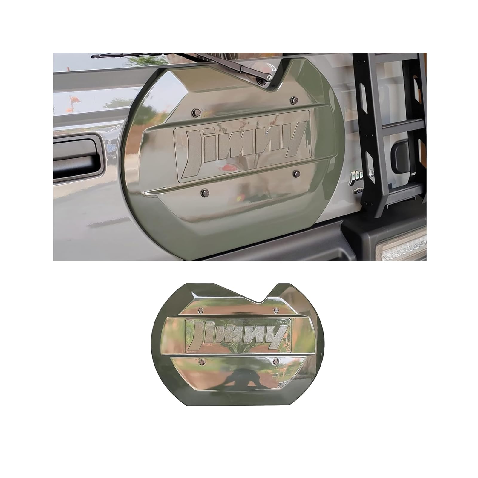 Amazon | 新型スズキジムニー スペアタイヤレスカバー JB64 ジムニー
