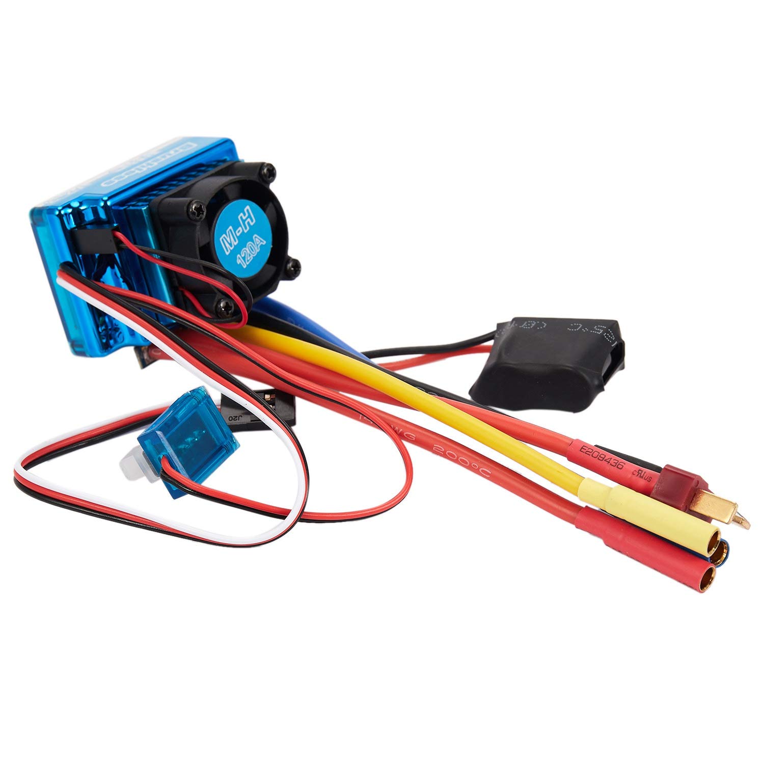 1:10 Auto Bl3650 3900Kv Motore Brushless 120A Impermeabile Brushless Esc per Auto 1/10 Rc