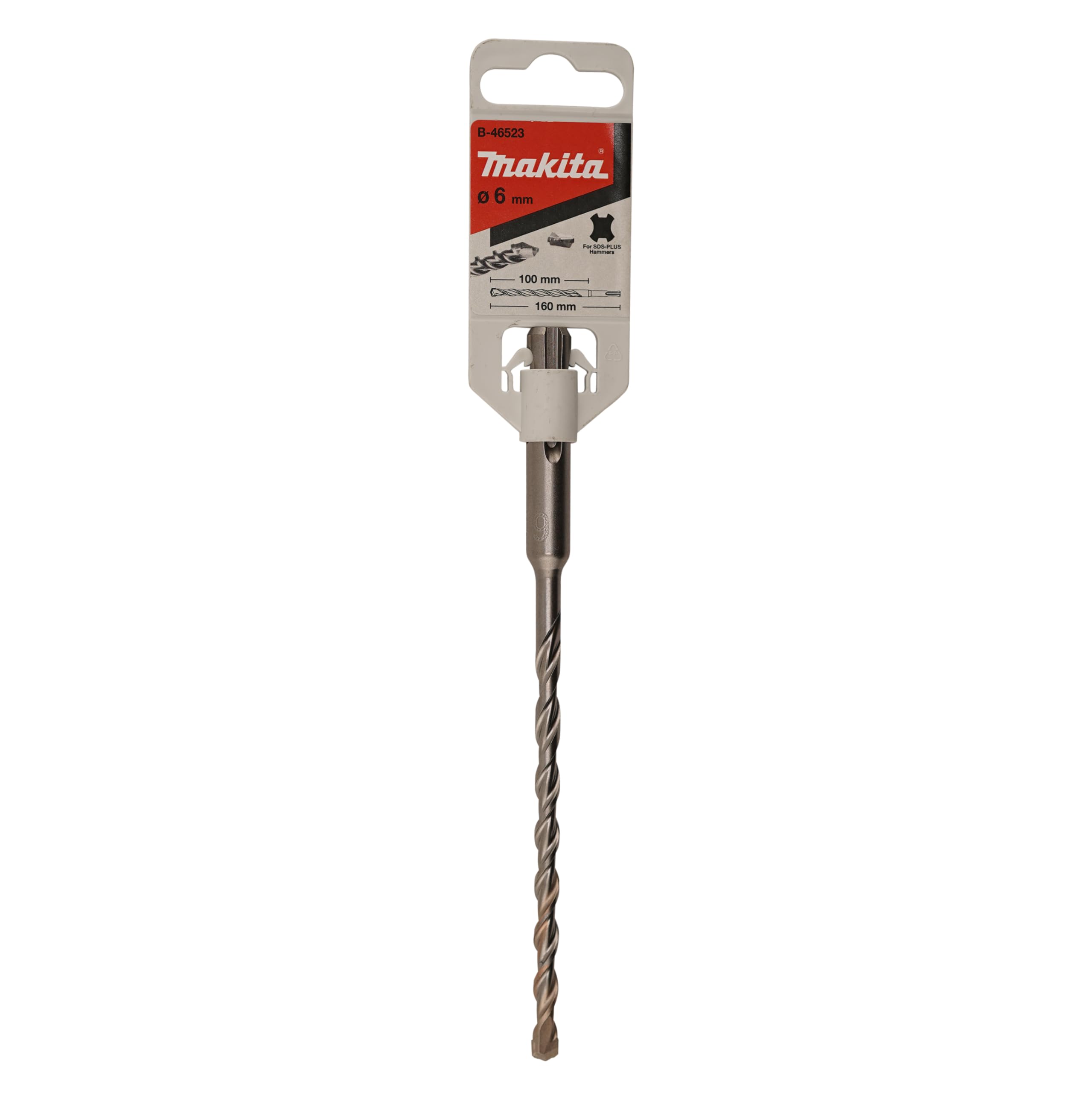 Makita Performance SDS Plus Masonry Drill Bit 6mm 160mm Pack of 1
