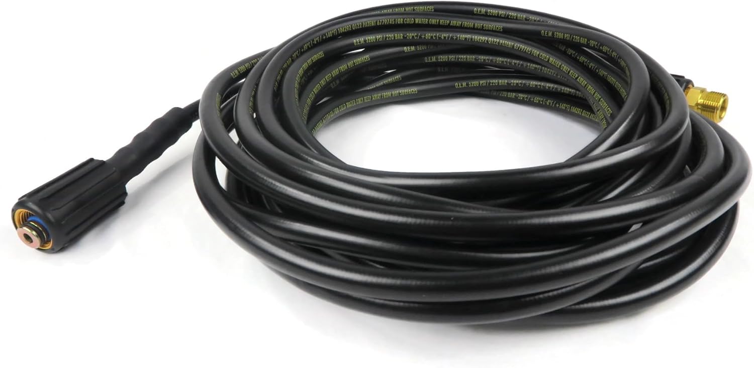 The ROP Shop OEM Annovi Reverberi 35' Pressure Washer Hose with M22 Female Threaded Ends, AR40221
