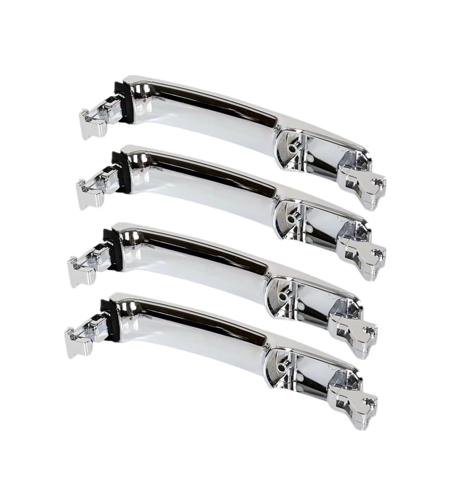 Trxjjvm 1 Set 4Pc For Nissan For Murano 2003 2004 2005 For Xtrail For Rogue For Qashqai 2007-2013 Exterior Door Handle Car Exterior Door Handle(1 Set 4Pc)