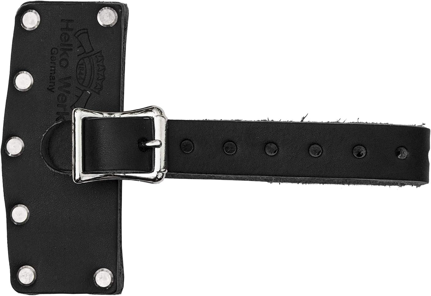Helko Werk Leather Axe Sheath (Hatchet) - Genuine Leather Sheath for Axes and Hatchets Leather and Axe Cover and Hatchet Cover (Hatchet Black) S121SBK