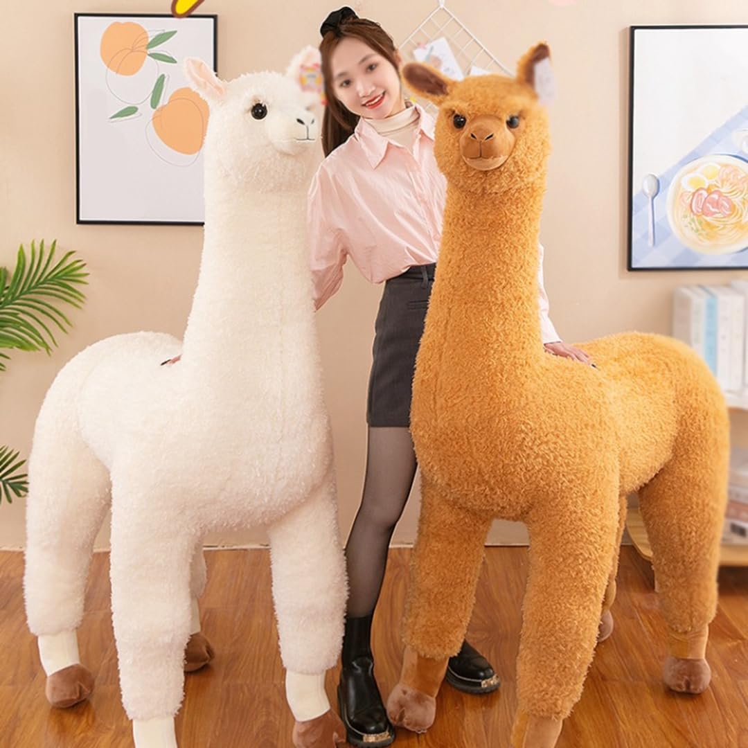 Amazon.co.jp: アルパカ ぬいぐるみ 小さい 可愛い ふわふわ 萌え