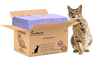 PETSWORLD Fresh Scented Cat Pads Refills for Tidy Cats Breeze Litter System