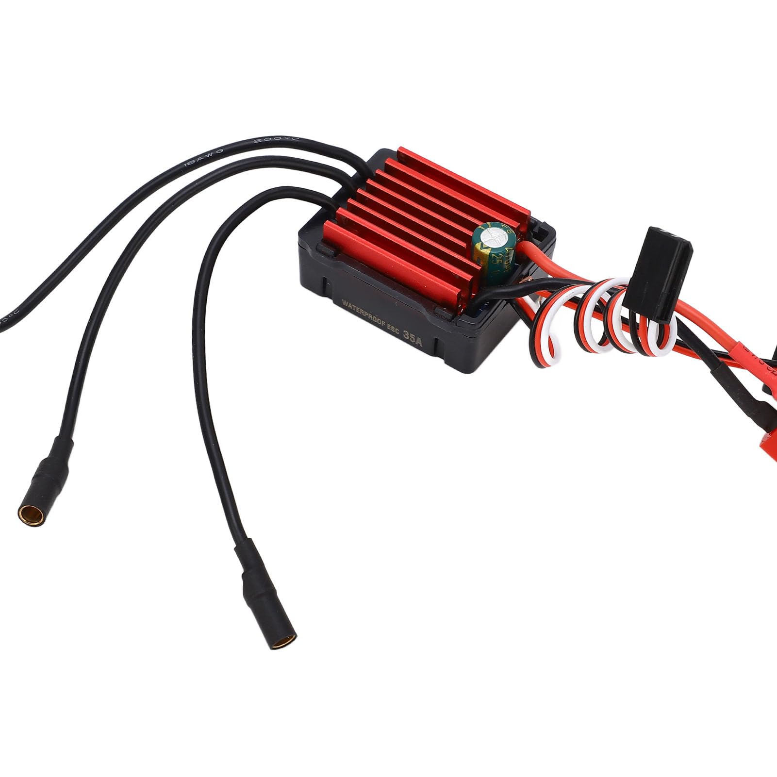 Dilwe RC Silnik, BezszotKowy Silnik Samochodowy RC ESC BEZSZCZOTKOWY ELEKTRONICZNY PRęDKOSCI ZESTAW DO 1/14 ZDALNEGO STEROWANIA SAMOMODU (5800KV (5800KV)