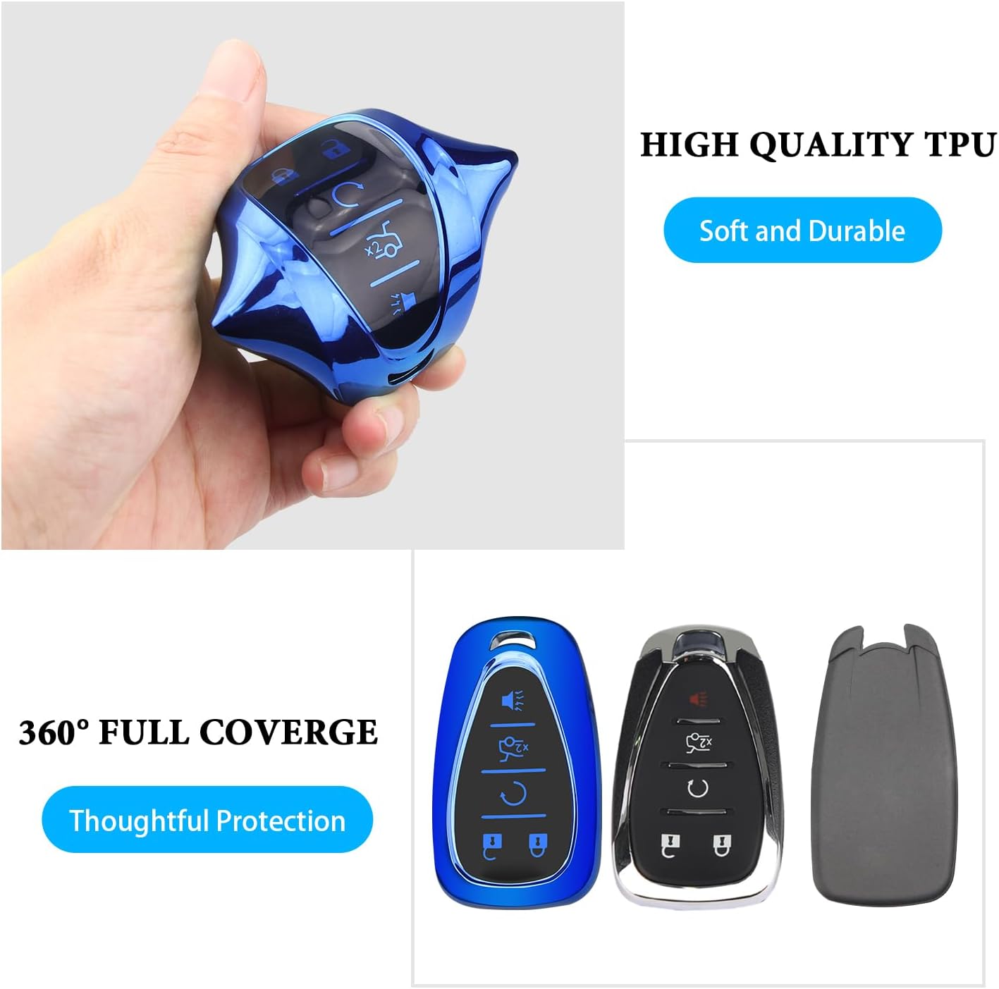 MILD EAST シボレーキーフォブカバー キーチェーン付き 車のキーケース シェルプロテクター シボレーエクイノックス マリブカ Amazon.co.jp:  レザーキーケース キーフォブホルダー キーフォブカバー 交換用 シボレー カマロ クルーズ リミテッド Equinox Impala Limited  ...