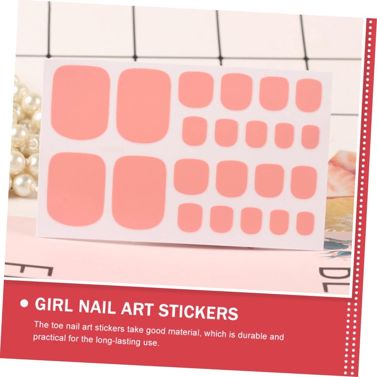 60fogli Adesivi Per Unghie Dei Decorazioni Auto-adesive Per Nail Art Facili Applicare Per Manicure e Pedicure Casa Design