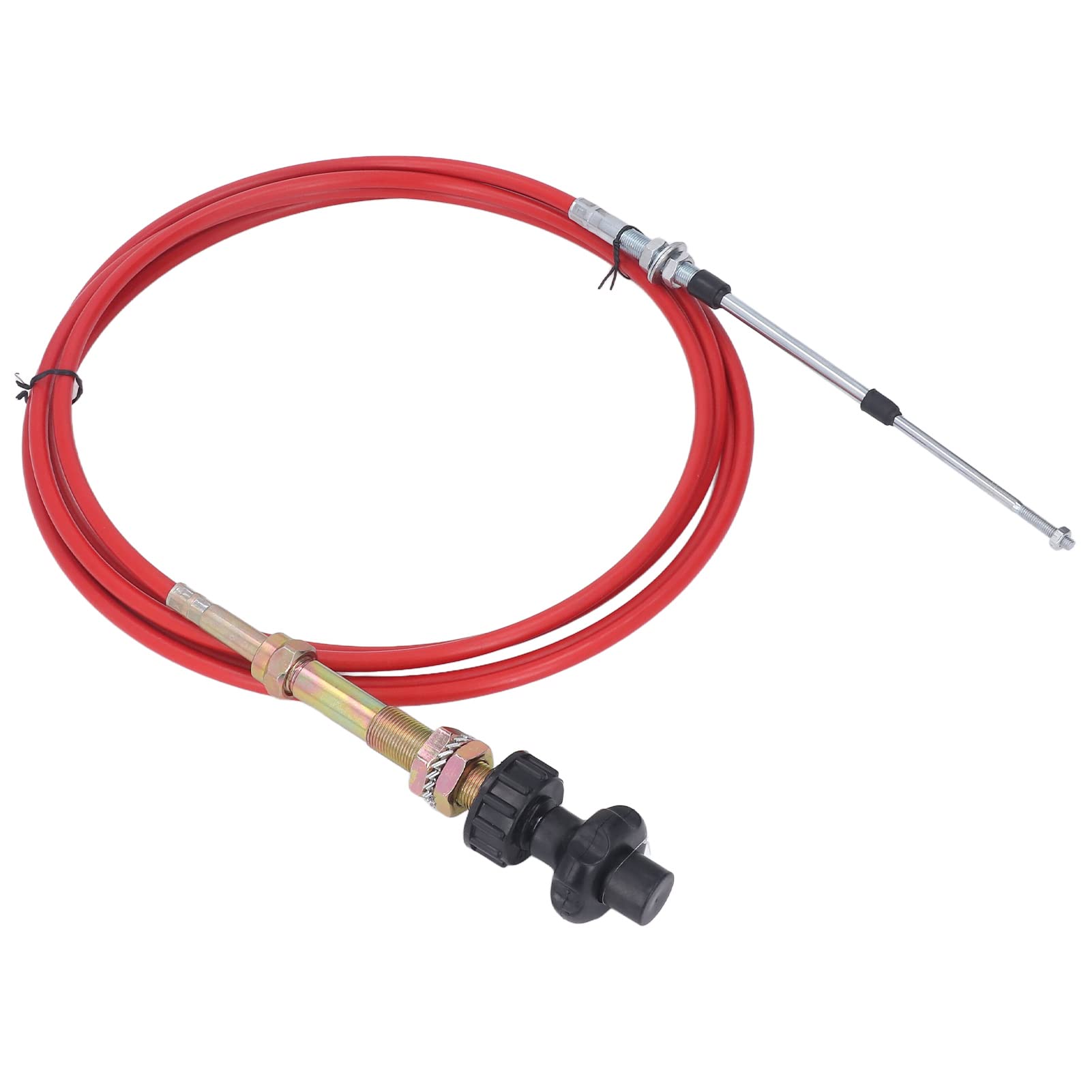 Cable de Control del Motor del Acelerador Manual Funda de PU Acero Inoxidable Bajo Consumo de Combustible Accesorios para Excavadoras, Accesorios para Cabrestantes de Remolque