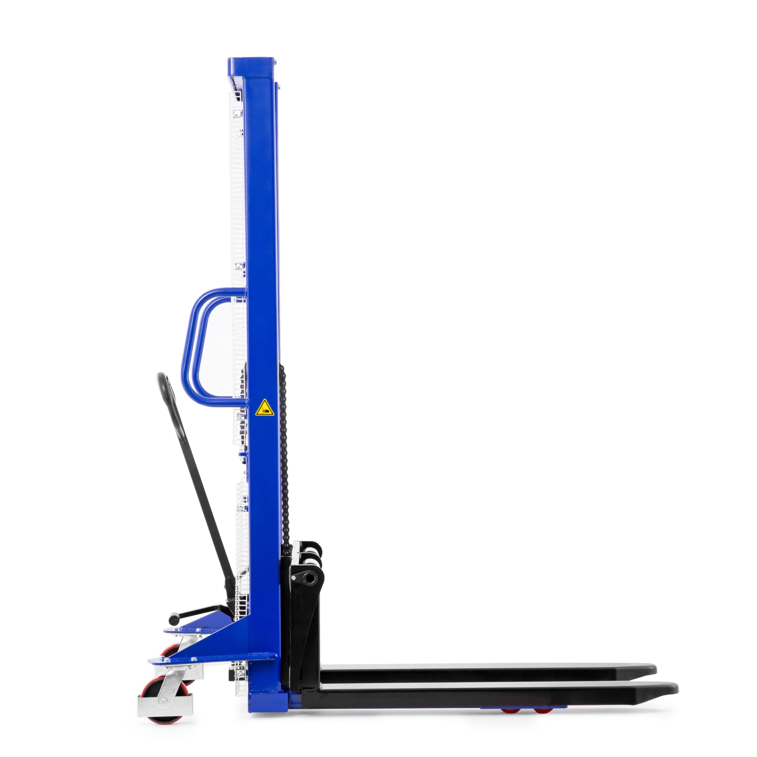 Pallit Gerbeur FLEX Manuel Hydraulique | Fourches Reglables | 1 000 kg | Levage 1 600 mm | Chariot Elevateur pour Entrepot et Atelier