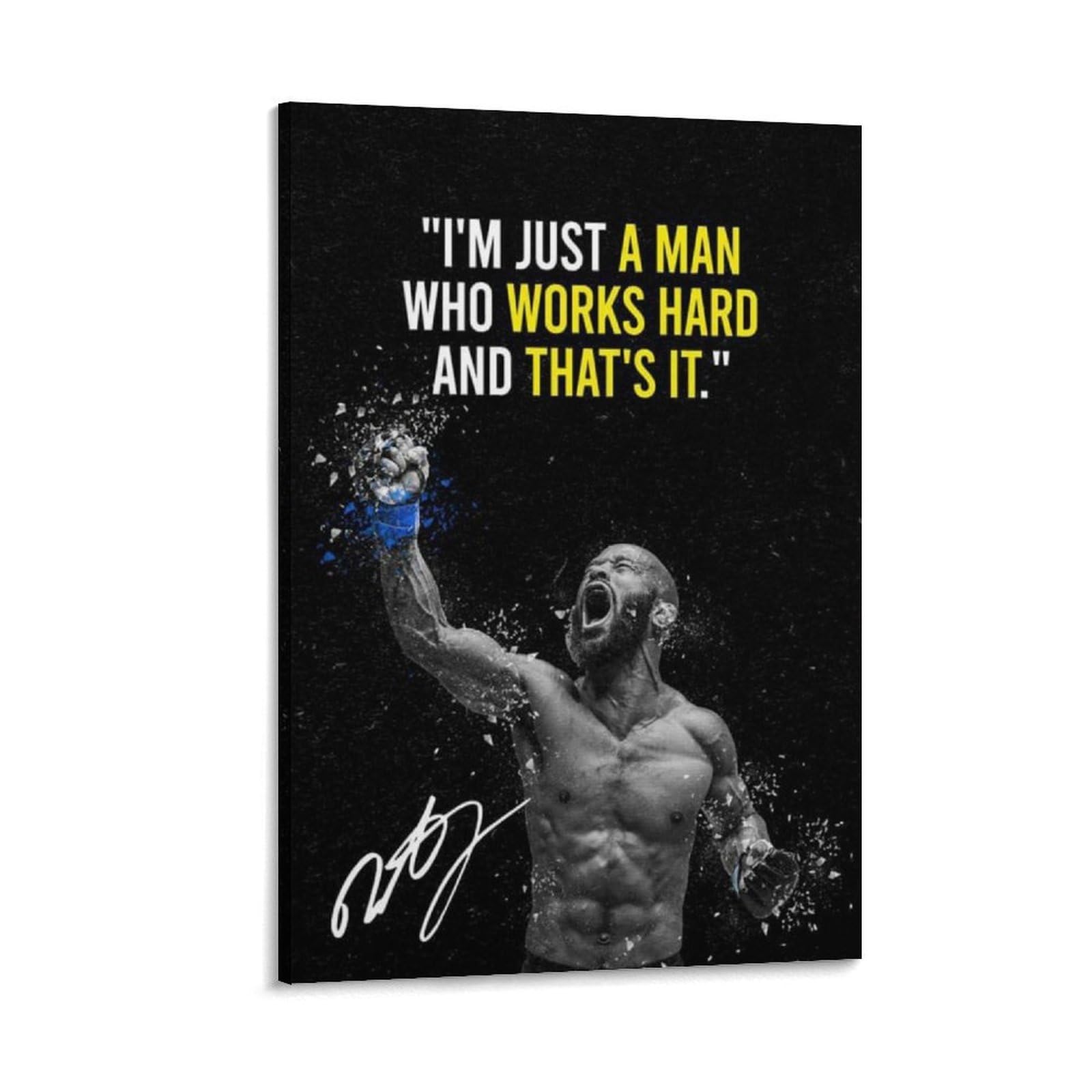 FCOIN Demetrious Johnson Canvas Poster Posters Wall Art Painting Canvas Prints Decor Poster Artworks 20x30inch(50x75cm)