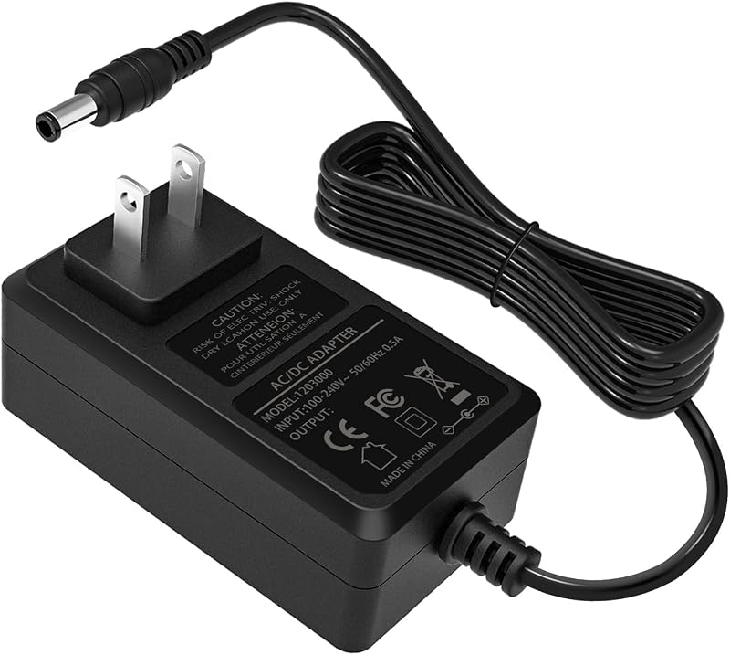 12V 2.5A Charger for NETGEAR PAV12V WAC720 WAC730 Access Point | Replacement power adapter plugs into any 100-240V outlet and keeps your unit running