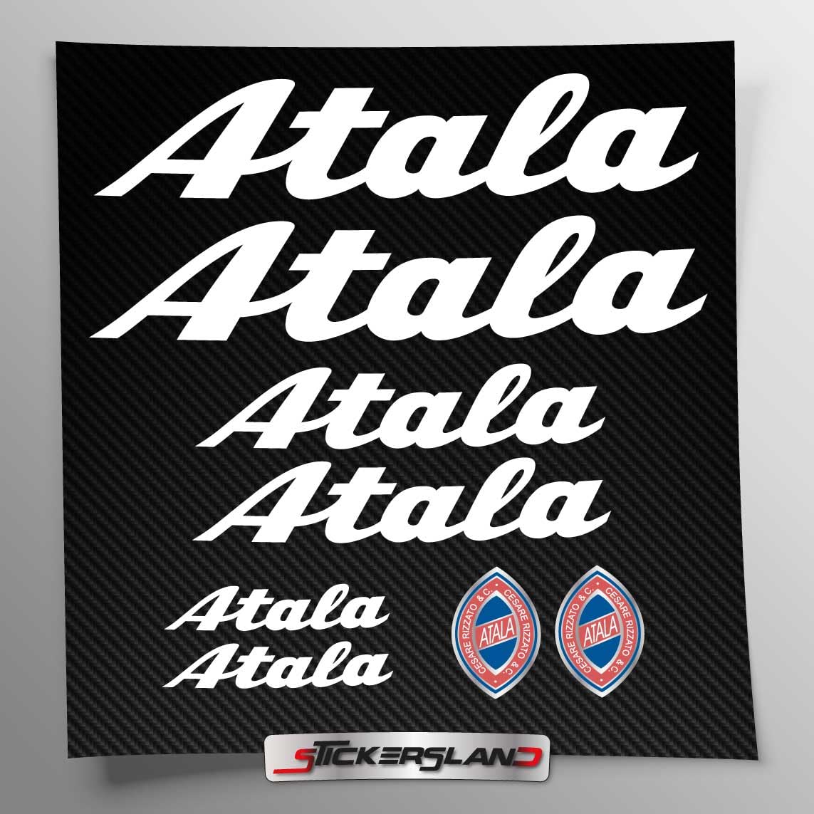 Adesivi Per MTB E Casco - Decalcomanie Personalizzabili, Bianco Lucido - Foto 5