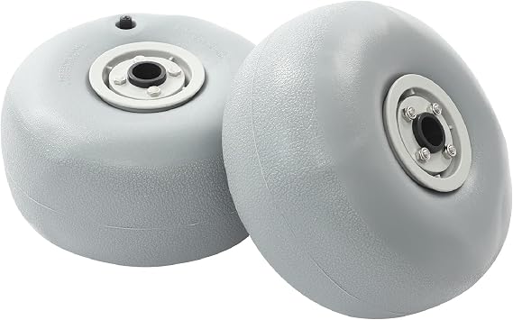 9" Beach Balloon Wheels Replacement Beach Cart Tires with Axle Hole 22mm, Beach Sand Tires for Kayak Canoe Cart and Boat, 2 Pack 9inch-Axle Hole 22mm