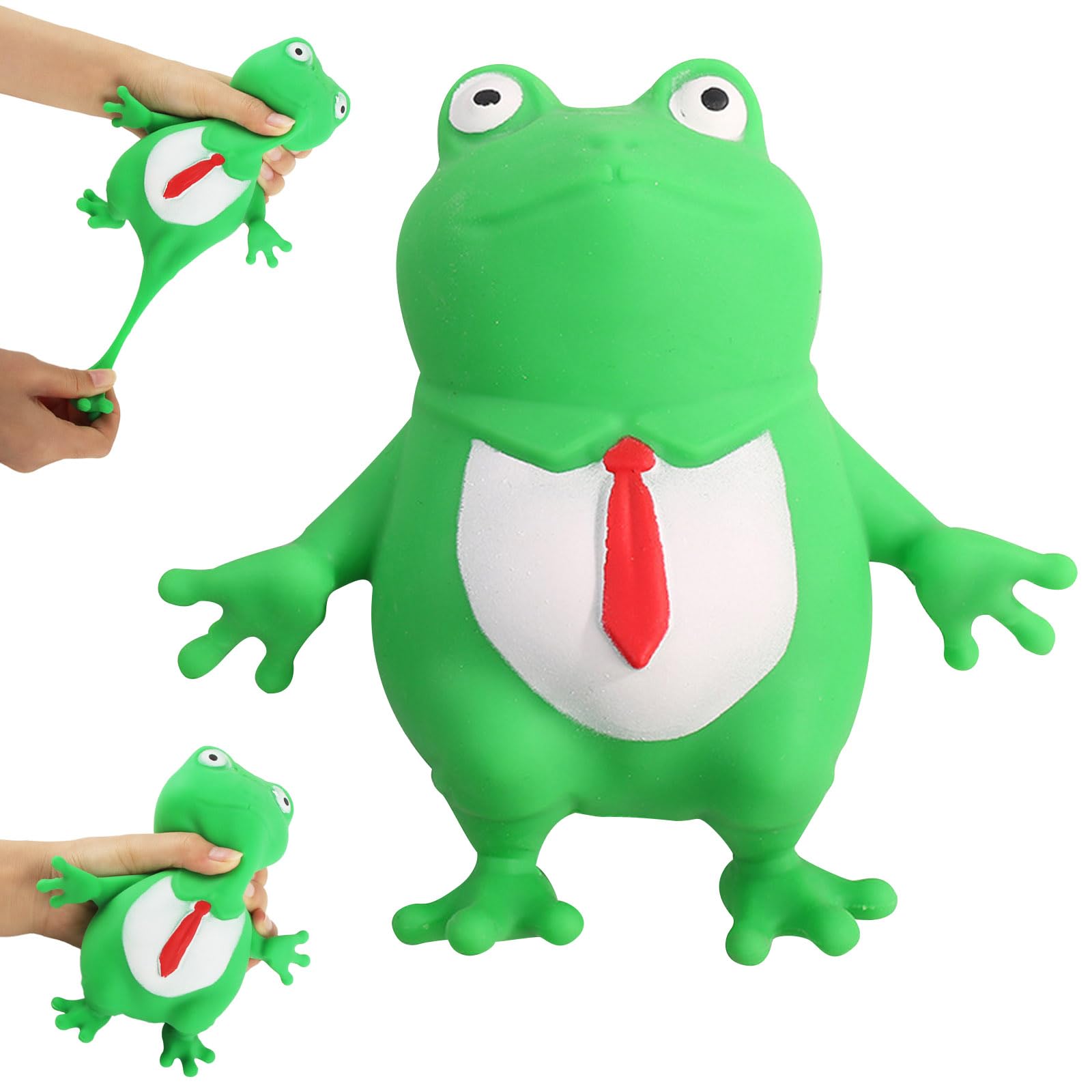 Juguetes Antiestres Squeeze, ZoneYan Juguetes Sensoriales Rana Stress, Squeeze Juguetes, Antiestres Juguetes Sensoriales, for Kids Adults Stress Relief Funny Animals Toy Birthday Gift