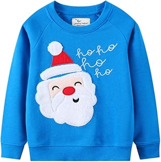 Toddler Boys Sweatshirt Christmas Sweater Shirt Kids...